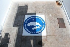 Logoerstellung im Freibad Fürstenfeld