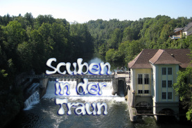 Scuben in der Traun