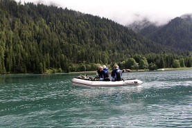 ein feuchtes Wochenende am Weissensee/Aug.