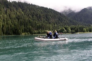 ein feuchtes Wochenende am Weissensee/Aug.